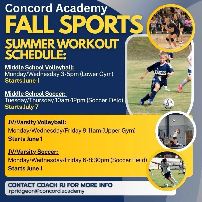 🦅 Summer Workout Schedule!