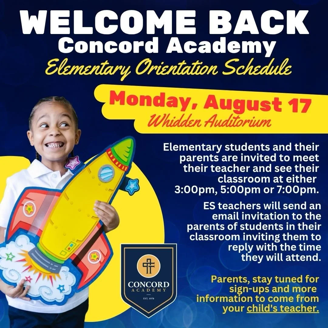 Eagle Family: We hope you&rsquo;re soaking up every last bit of summer! Before you know it, we&rsquo;ll be welcoming everyone back to campus. 

Please be sure to save the dates for our upcoming student orientations so you&rsquo;re ready for an amazin
