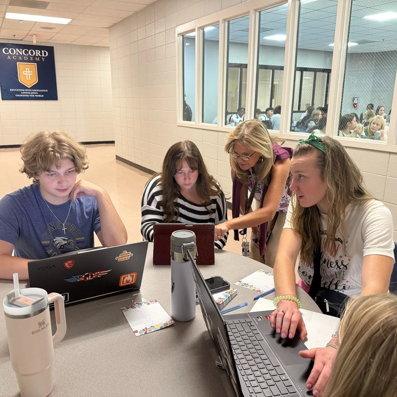 We&rsquo;re so thankful for a Guidance Team that goes the extra mile to help our students!

High school lunch is about more than just eating. It&rsquo;s also a great time for our students to explore future opportunities. Today, we welcomed Cedarville