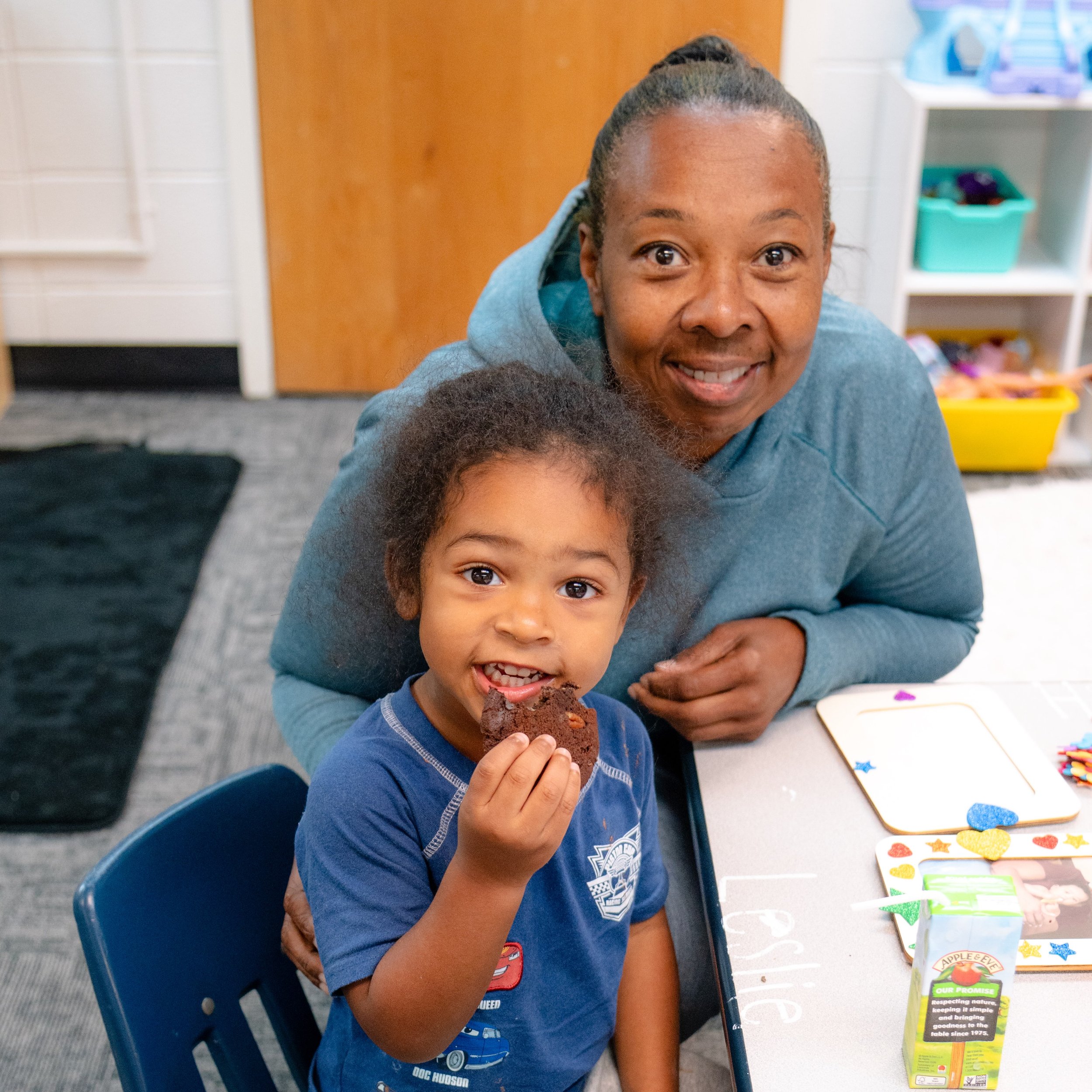 Grandparents Day at the Daycare was so special! 💙💛 Our Little Eagles  loved showing off their classrooms, sharing smiles, and spending precious time with some of their very favorite people.