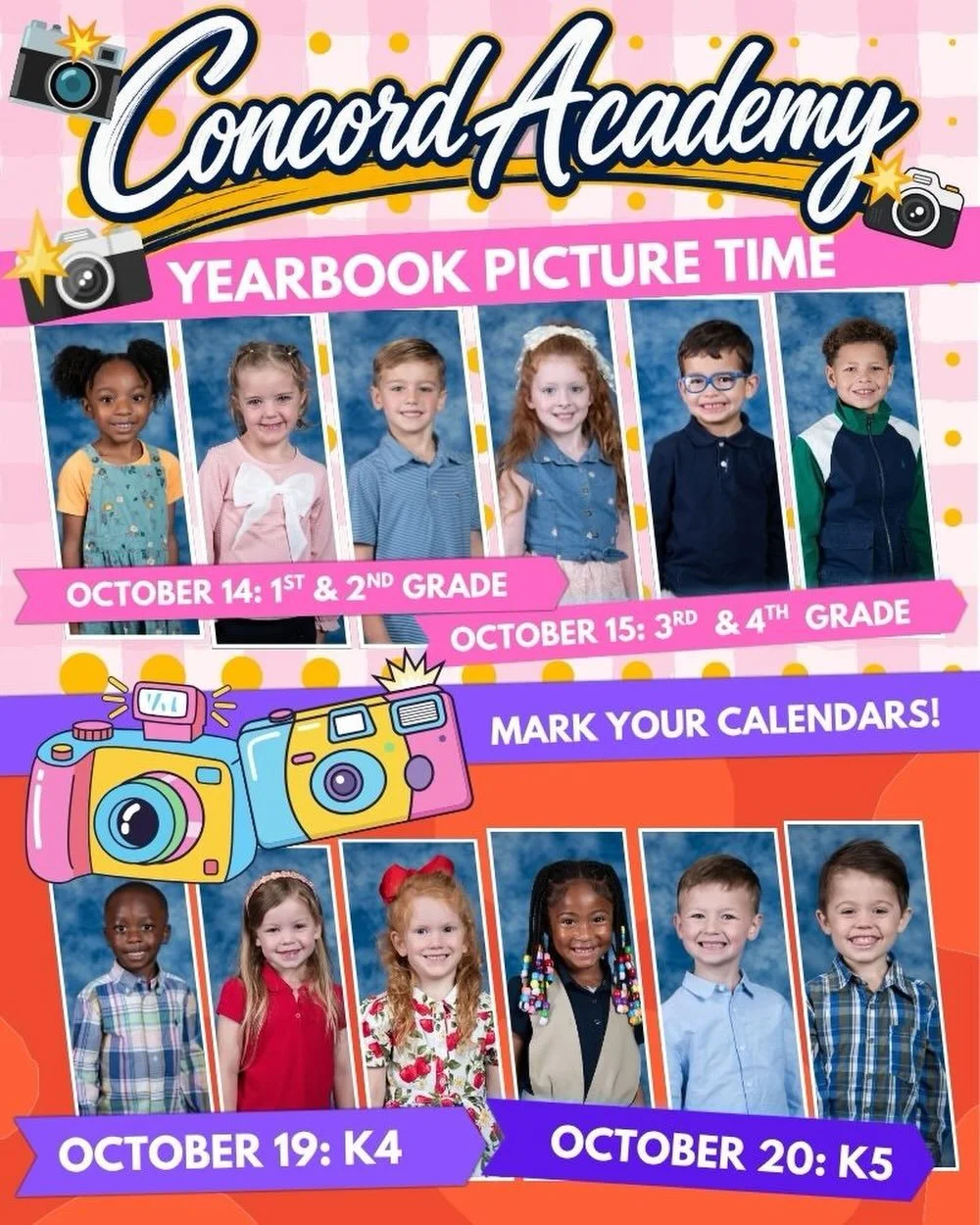 Elementary Eagles: It&rsquo;s yearbook picture time! 📸