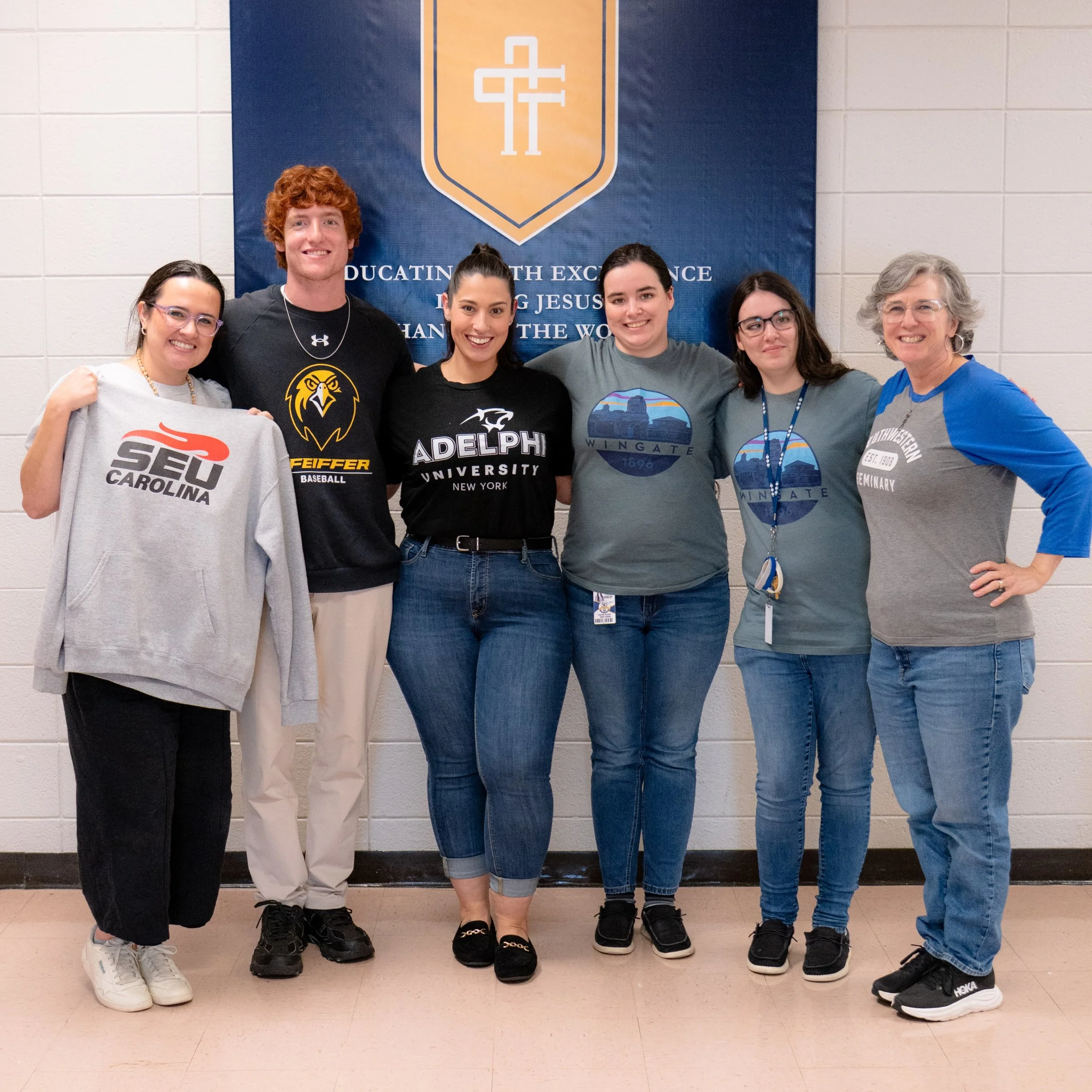 🎓 Ever wonder what your favorite teacher looked like as a wide-eyed college freshman?

College Days are here! Our teachers are proudly representing their alma maters and sharing a little of their college stories with students.

These days are about 