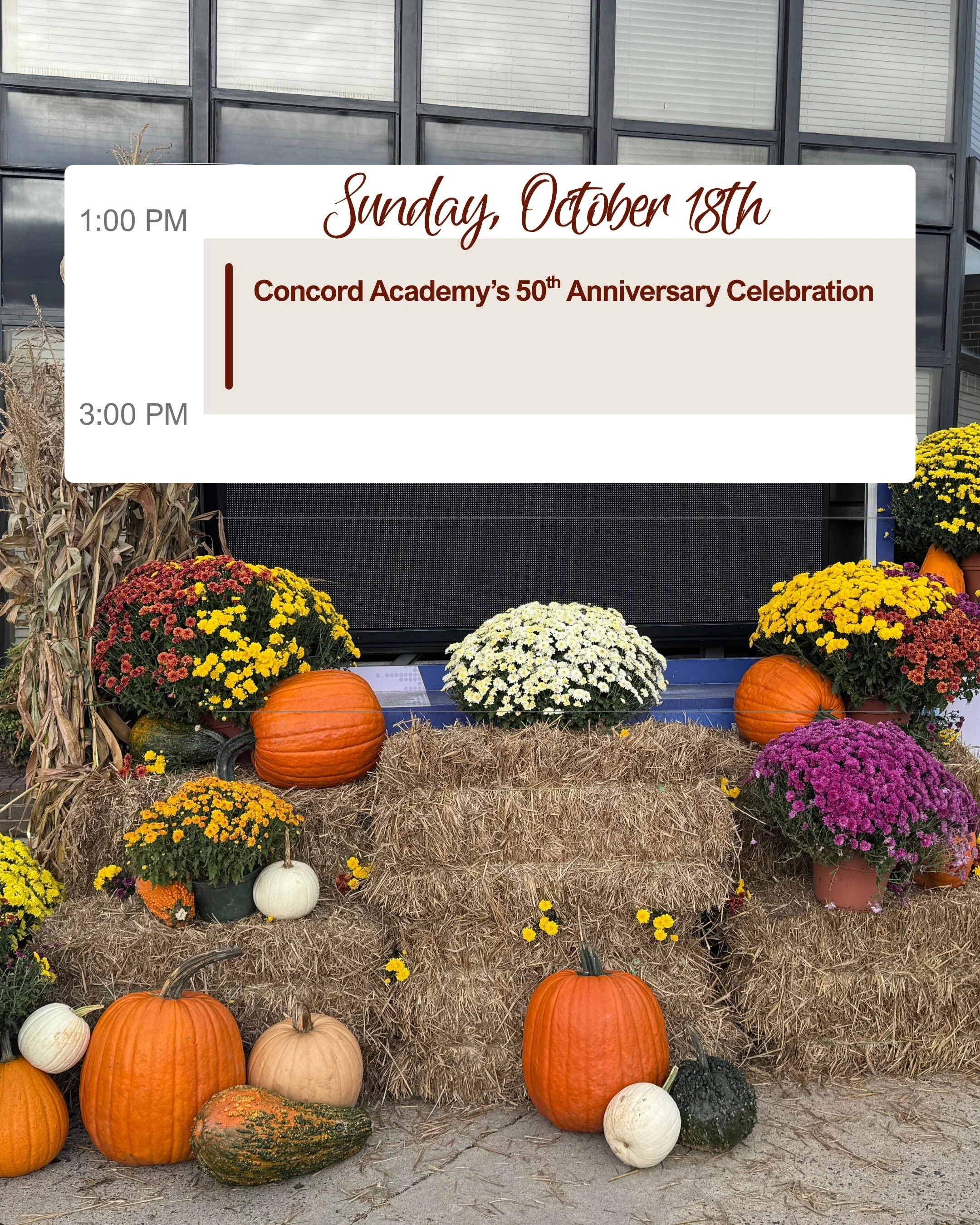 Tomorrow is the day, Eagle Family! Come celebrate 50 years of God&rsquo;s faithfulness!