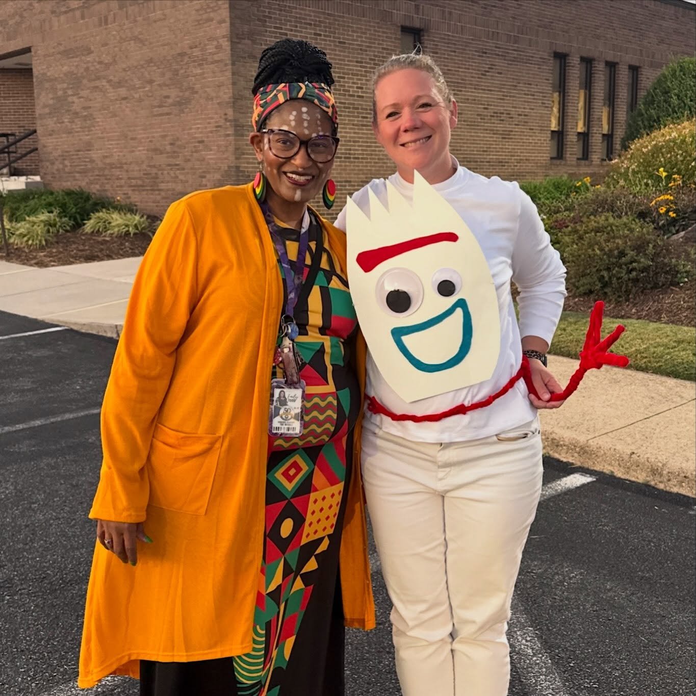 Spirit Week, Day Two: Disney &amp; Marvel Day! From classic favorites to superheroes, we love seeing our students and staff get into the Spirit Week fun! 💛💙