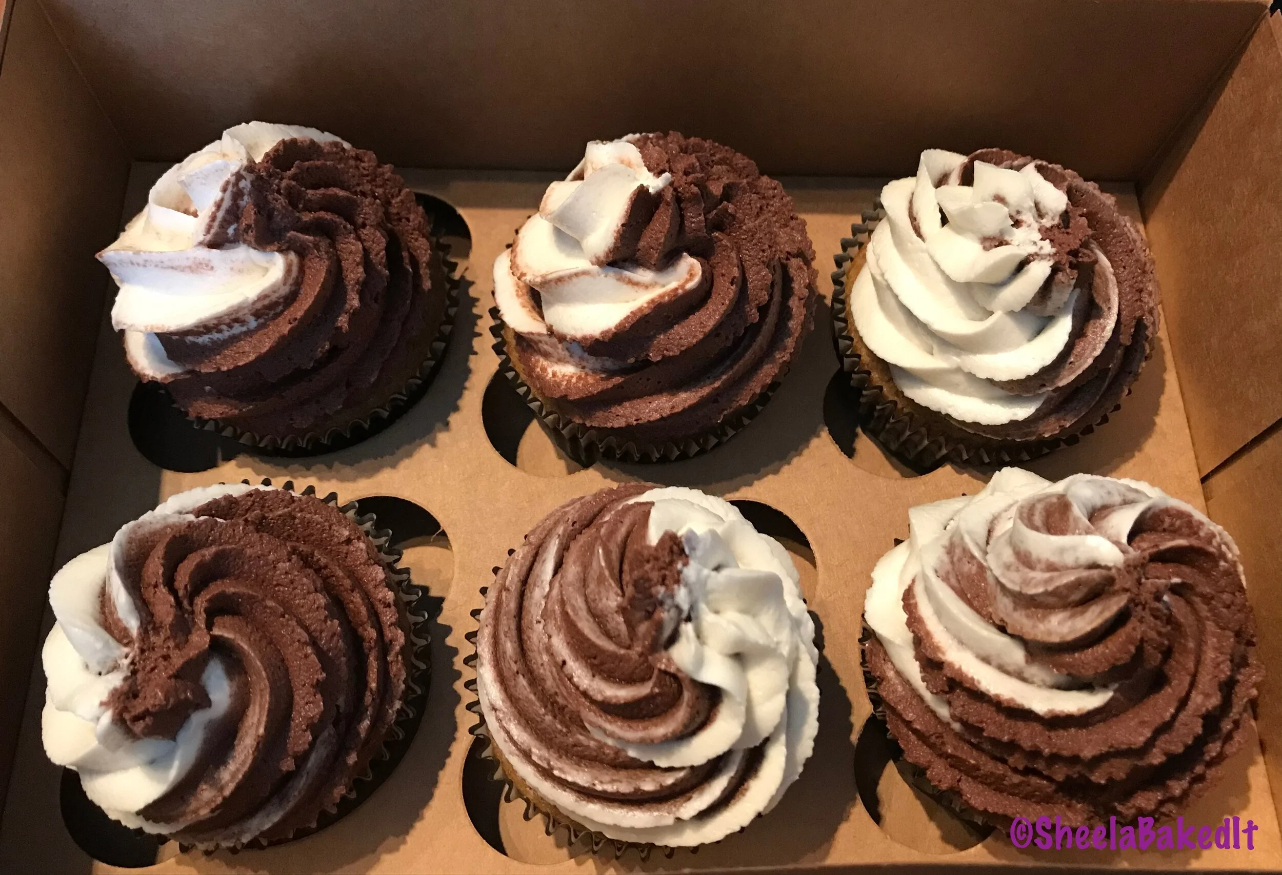 Chocolate Vanilla marble