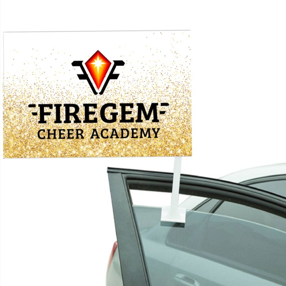 Firegem Car Flag