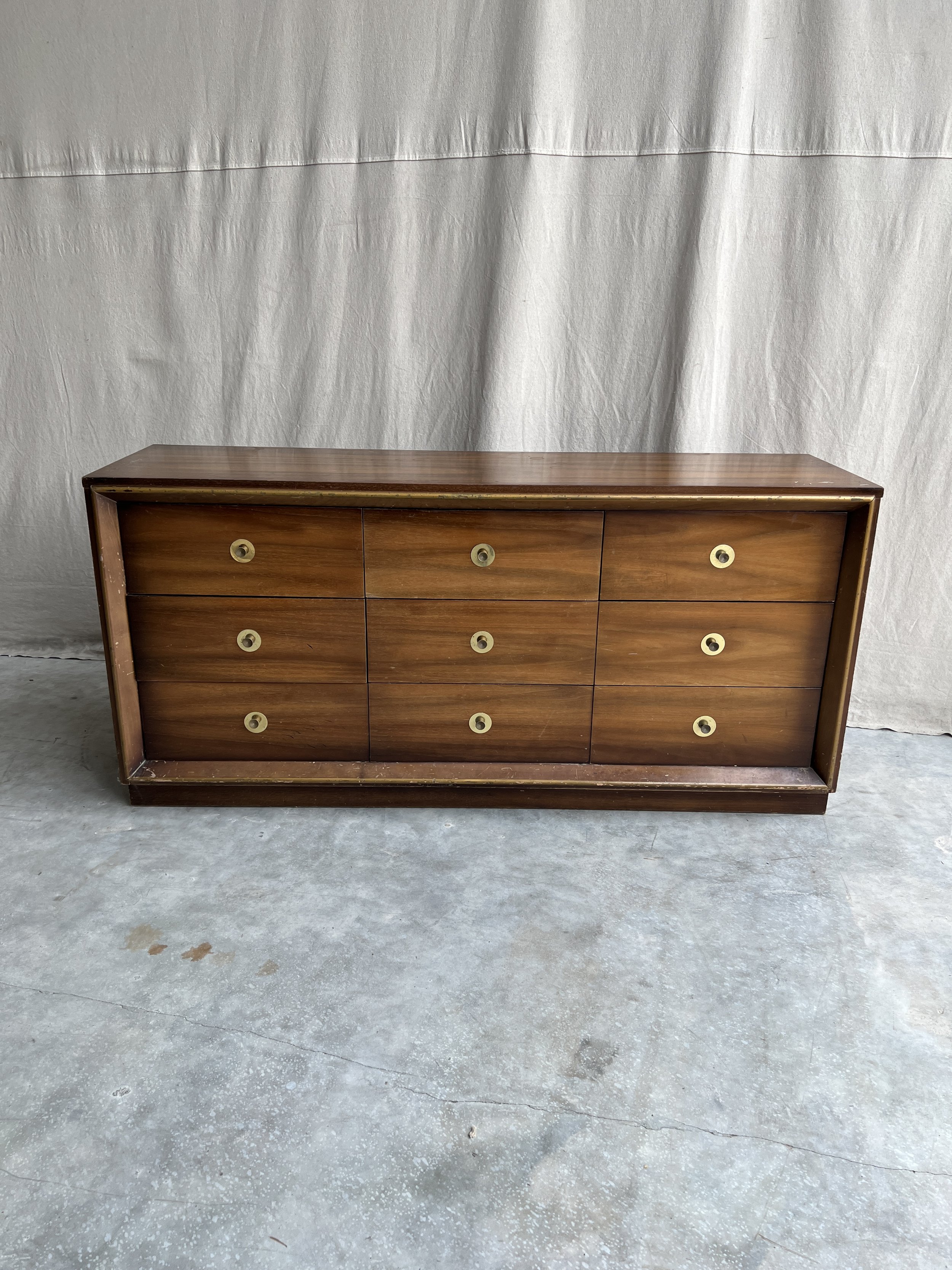 Vintage Mid Century Modern Harmony House Dresser
