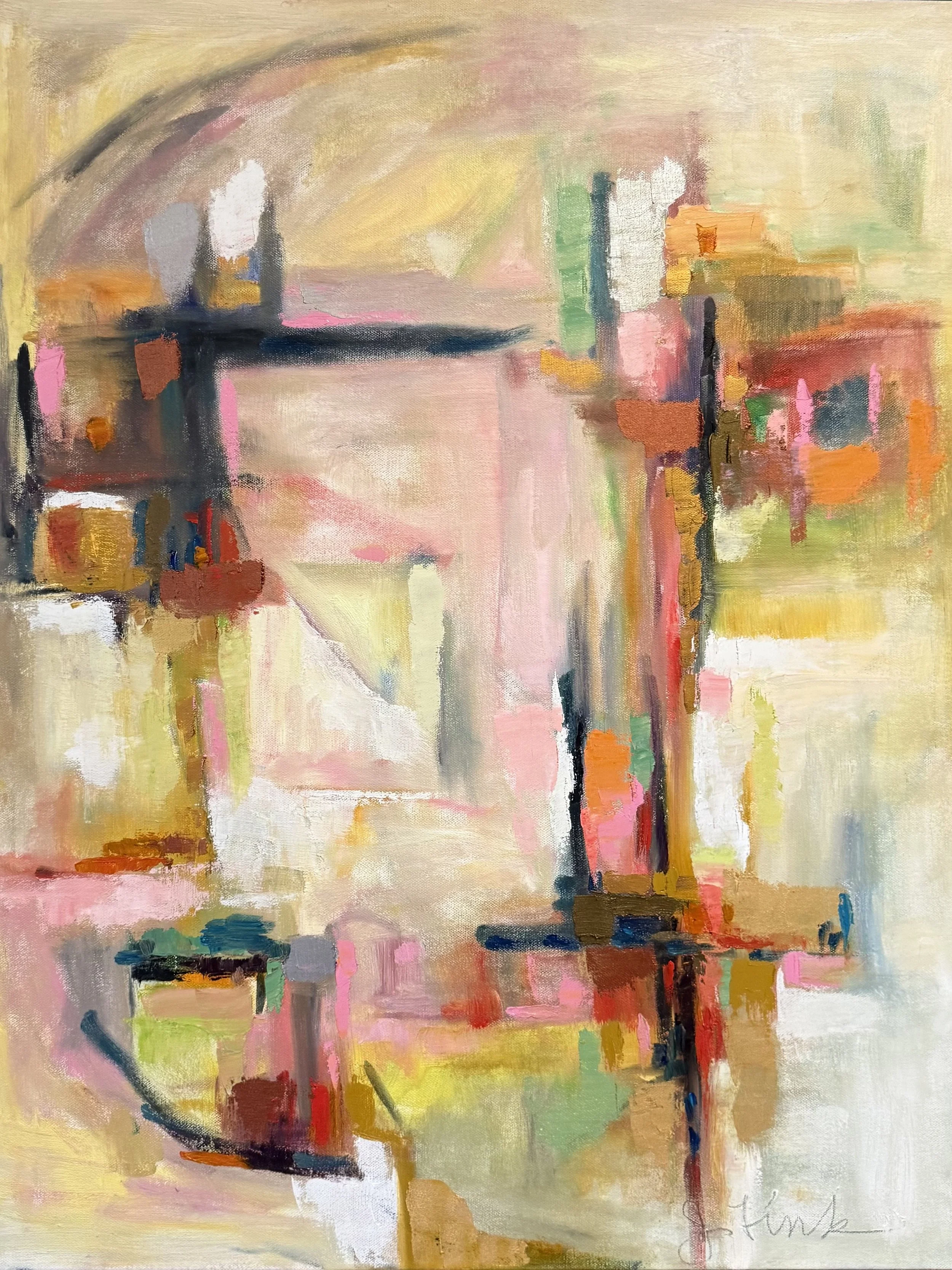 "Pink Harmonies” 24 x 30 inches - Oil on canvas - $350