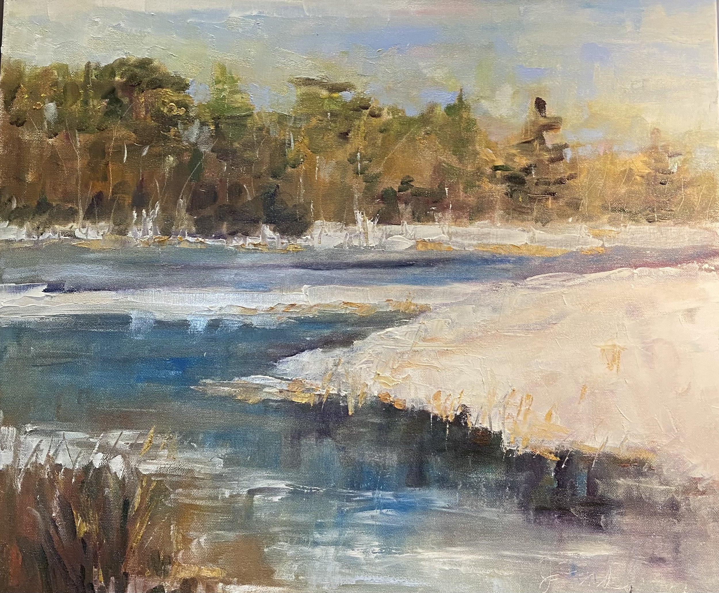 Winter on the Pond 300, 18x24.jpg