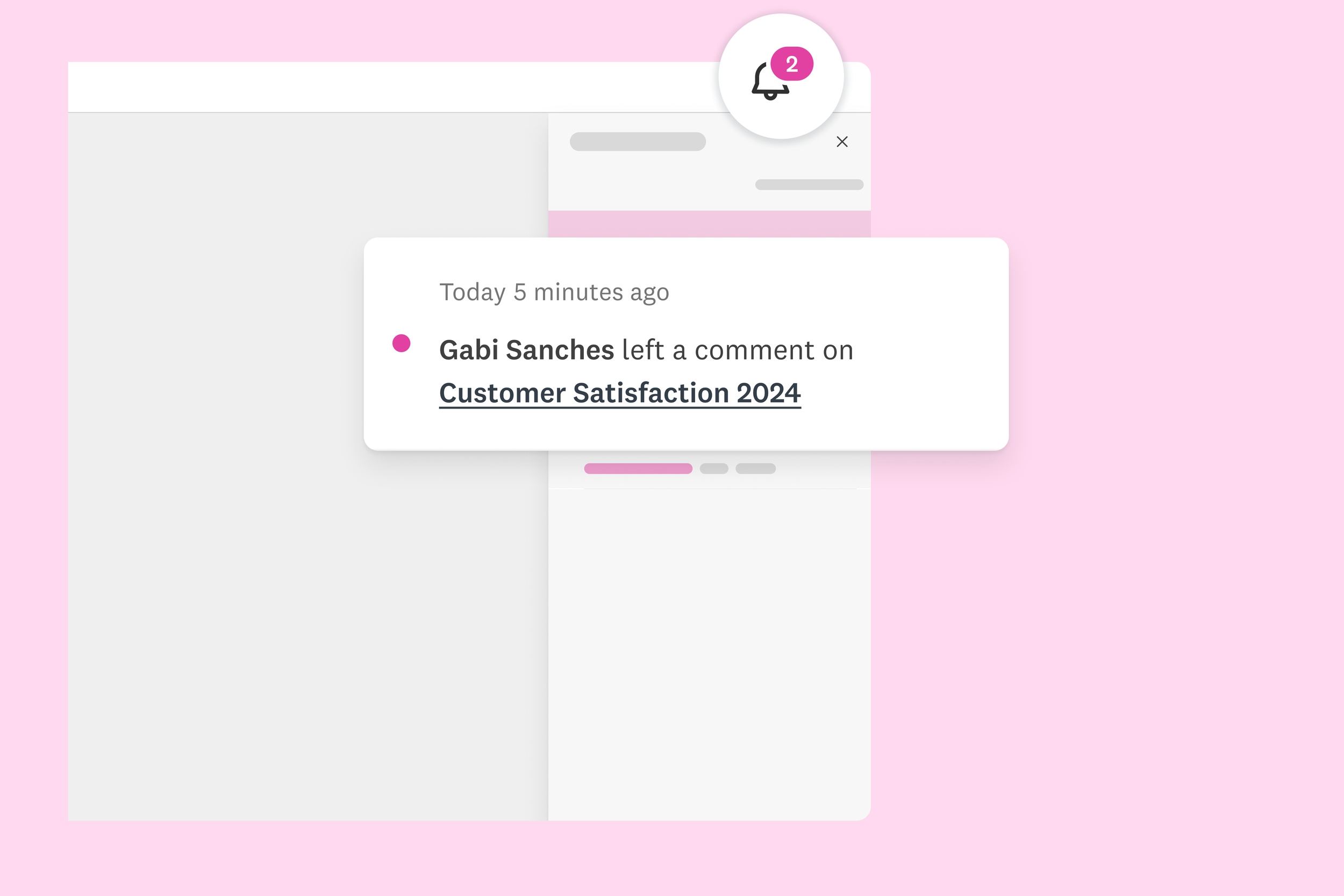 Notification center design