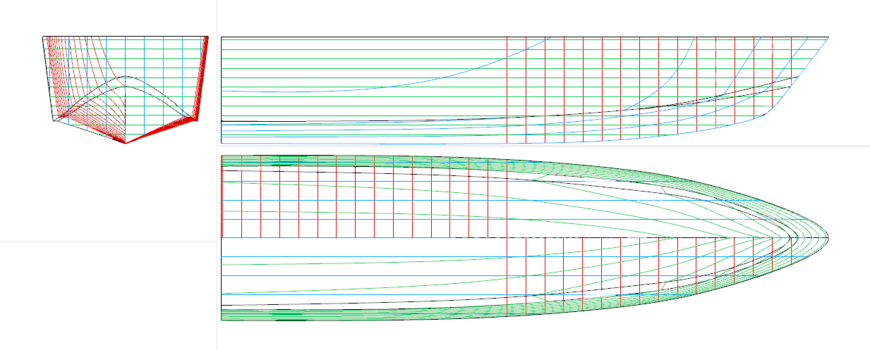 Understanding hull design - the lines plan — Nick Stark Design