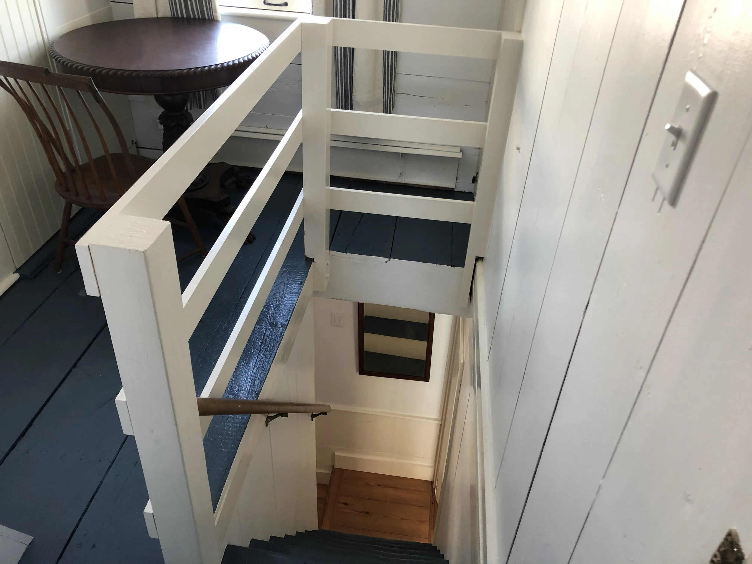 Original stair case railings
