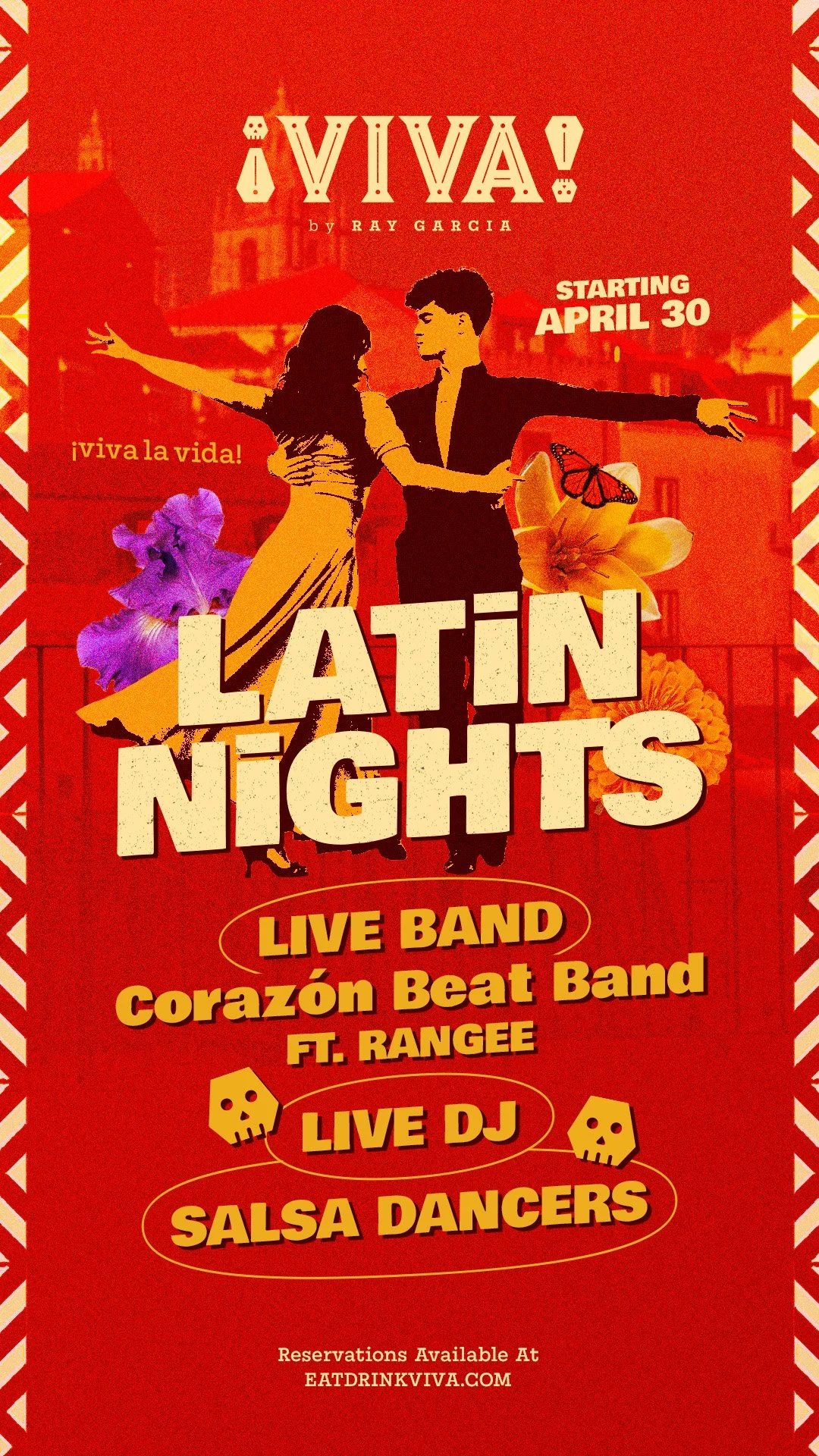 Viva La Vida Latin Night  (Copy)