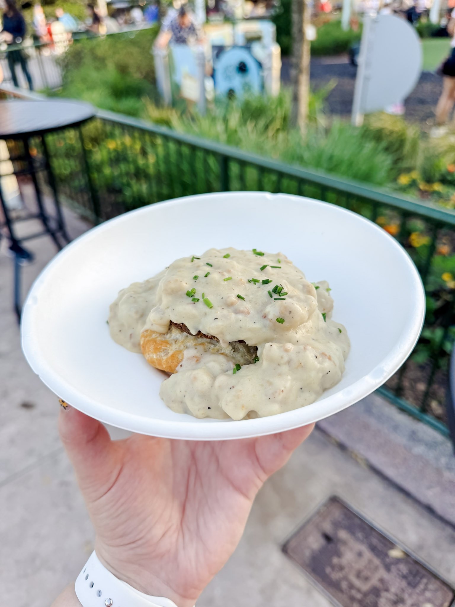 Biscuit and Gravy with Impossible™ Chicken Fried Steak