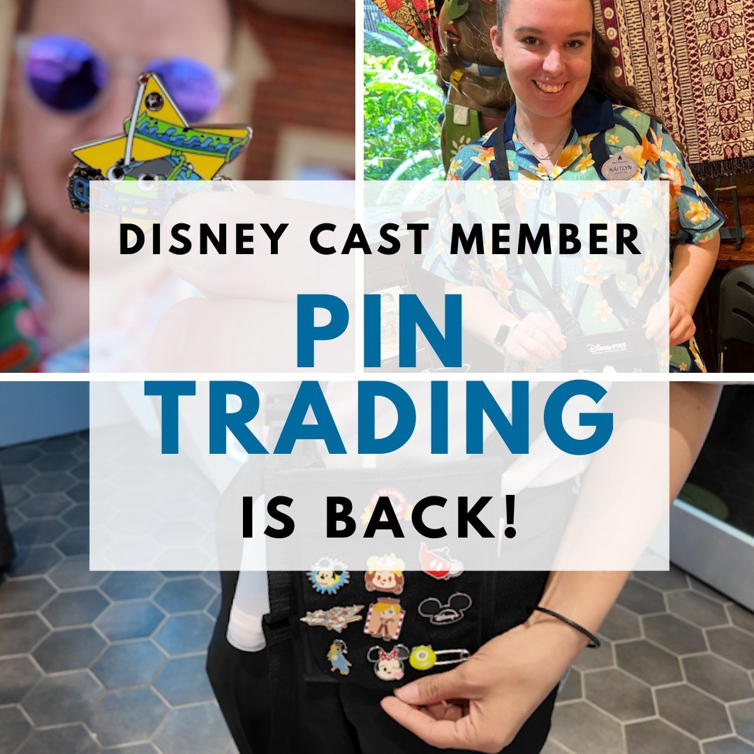 As of April 7th, 2024 we can officially participate in Cast Member trading. Comment the words &quot;CM Pins&quot; to learn all about it in our latest Blog! (and be on the lookout for our video later this week!)
If you are a fan of Pin Trading, this w