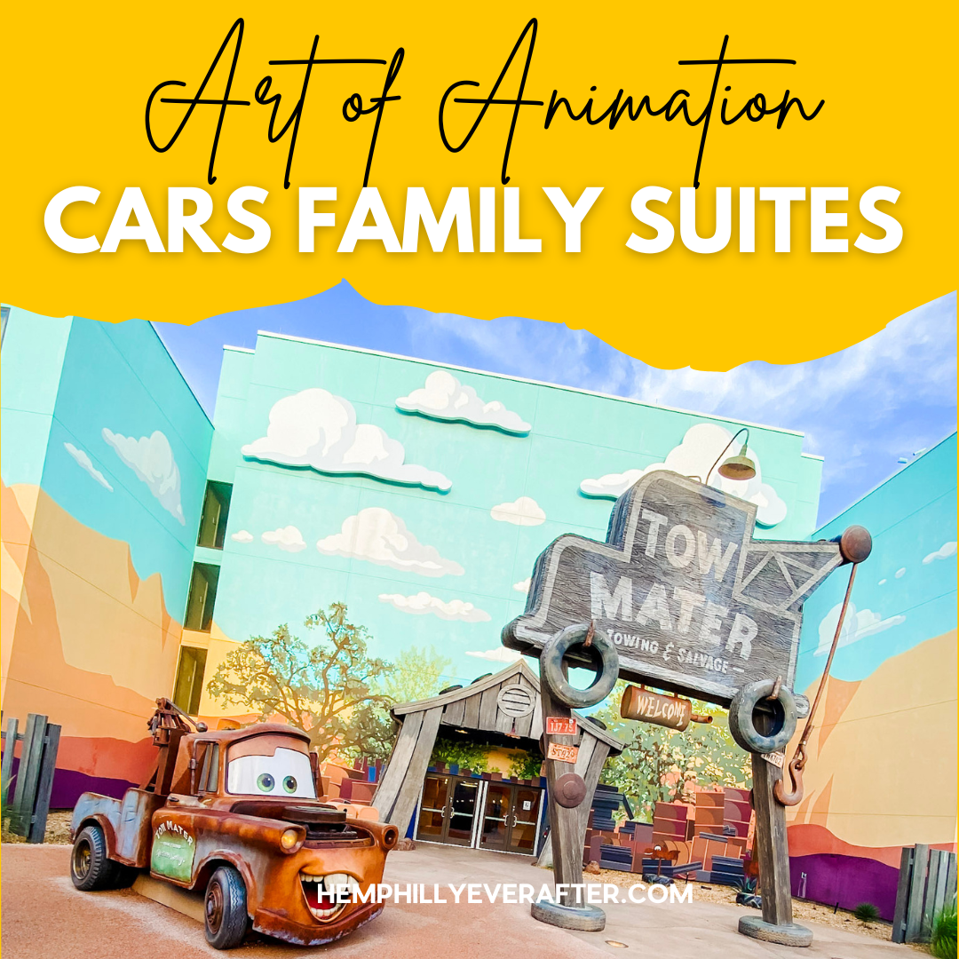 Cars Family Suites at Art of Animation Resort — Hemphilly Ever After