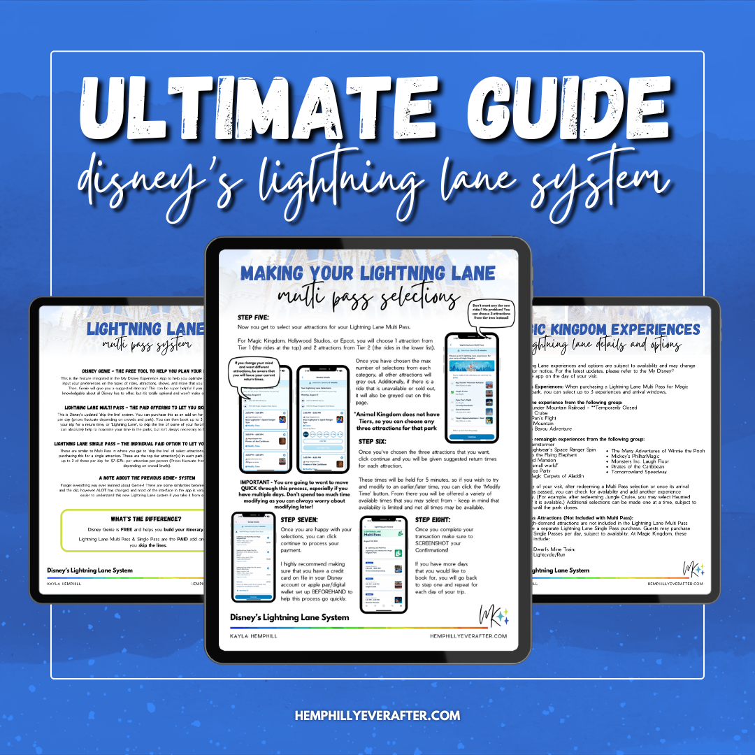 Complete Guide to Disney's Lightning Lane System