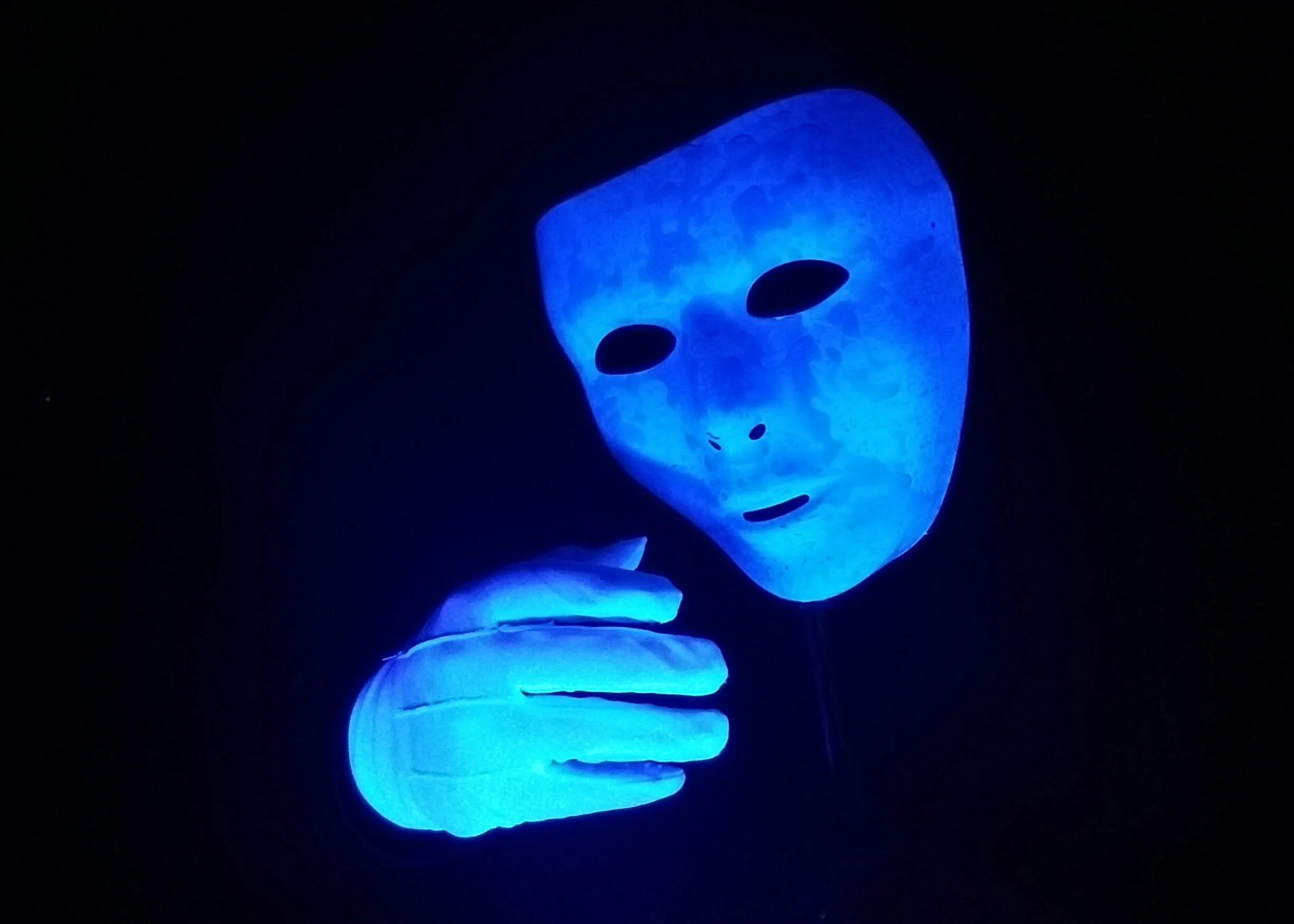 Deus ex Machina Puppet (Black Light Puppet)