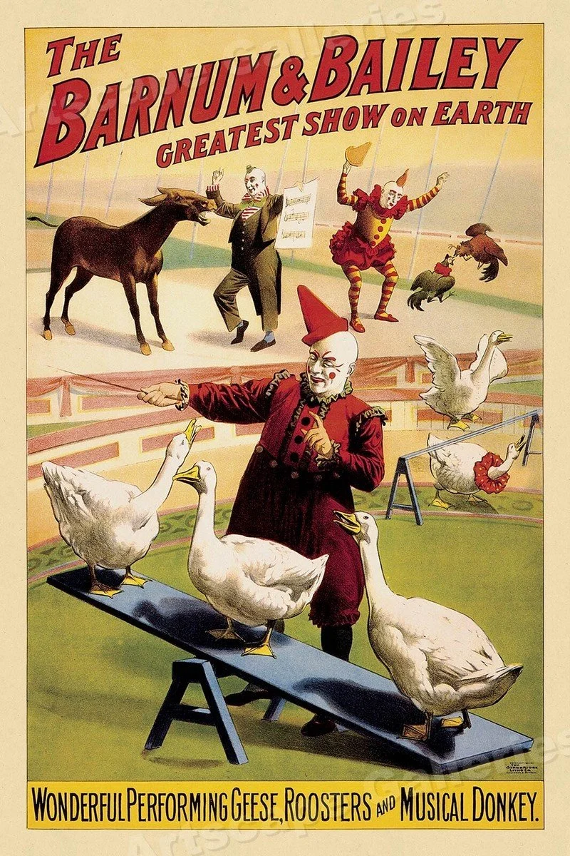 Strowbridge Lithography Advertisement for the Barnum and Bailey Circus
