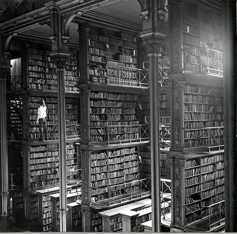 The Old Main Library of Cincinnati, built in 1874