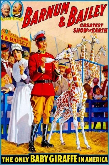 Strowbridge Lithography Advertisement for the Barnum and Bailey Circus