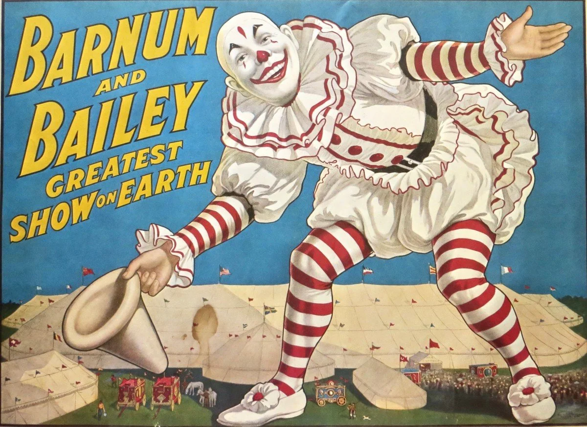 Strowbridge Lithography Advertisement for the Barnum and Bailey Circus