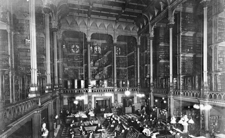 The Old Main Library of Cincinnati, built in 1874