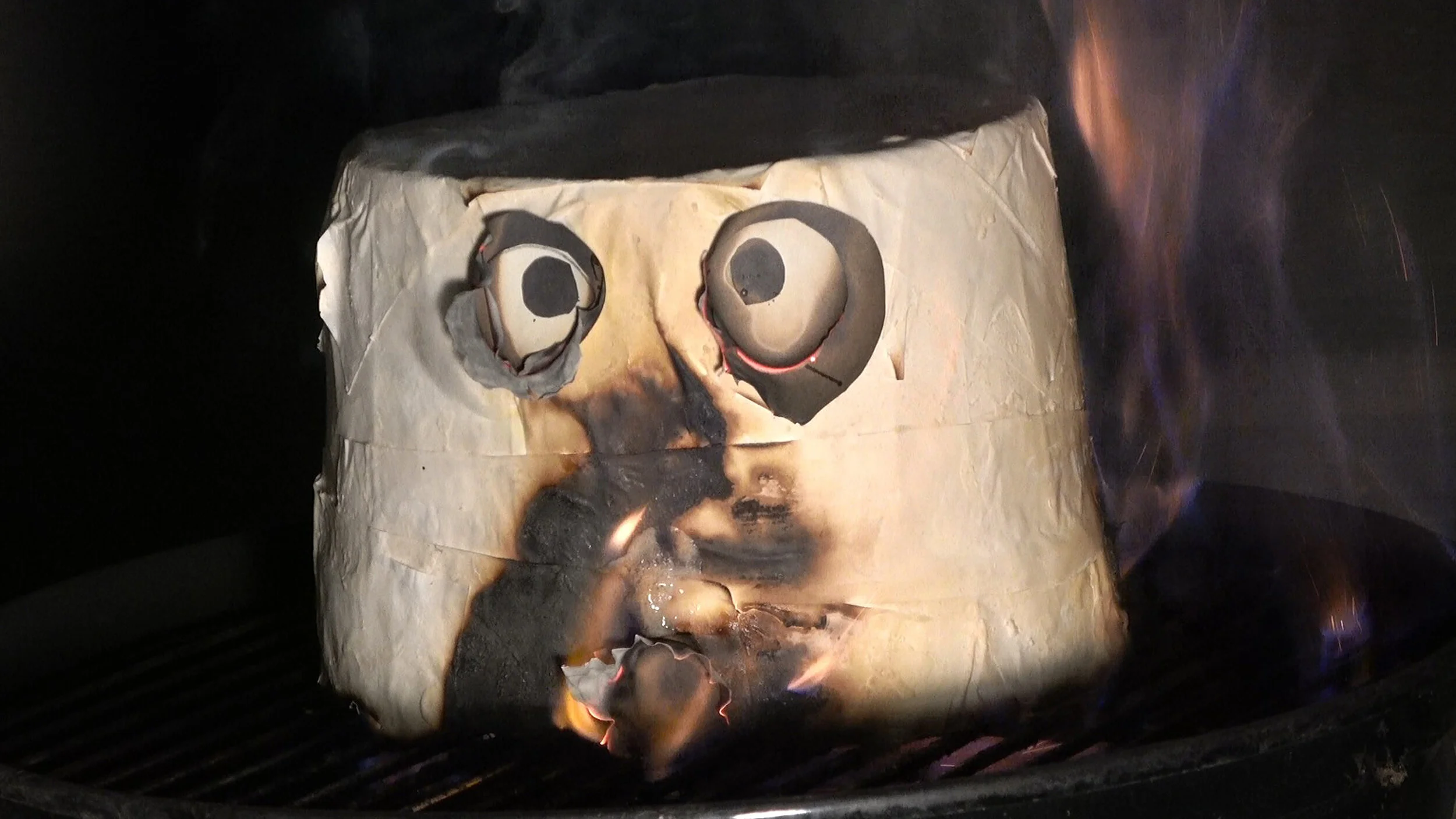 "As the Marshmallow Burns"
