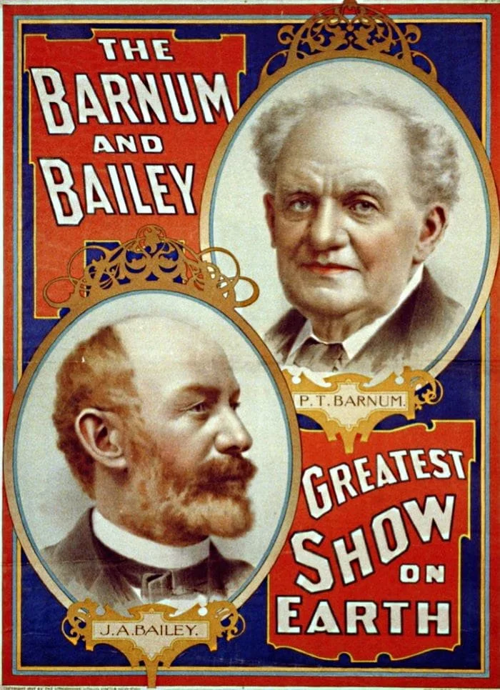 Strowbridge Lithography Advertisement for the Barnum and Bailey Circus