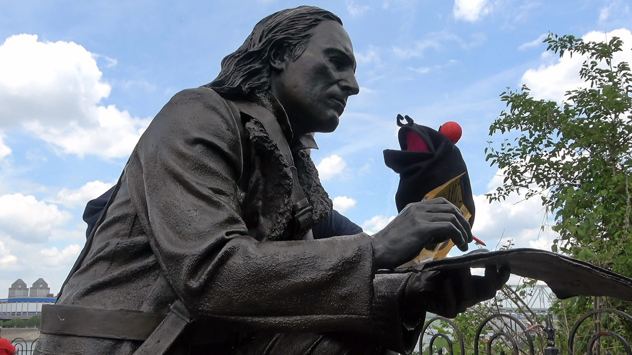 "A Cicada Around Town"