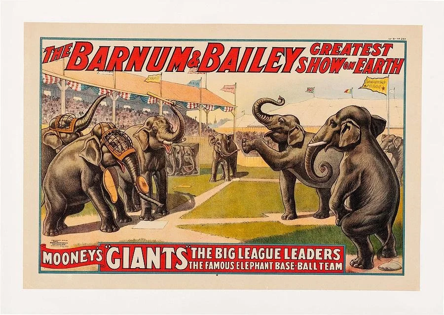 Strowbridge Lithography Advertisement for the Barnum and Bailey Circus