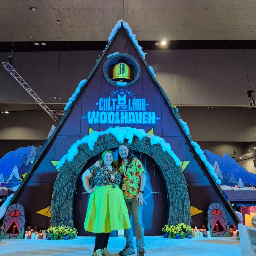 We joined a cult!
And you can join ours ;D
Stabby Raccoon and Red Panda hawaiian shirts are available on toxiart.com!
#pax #cultofthelamb #toxiart #hawaiianshirts