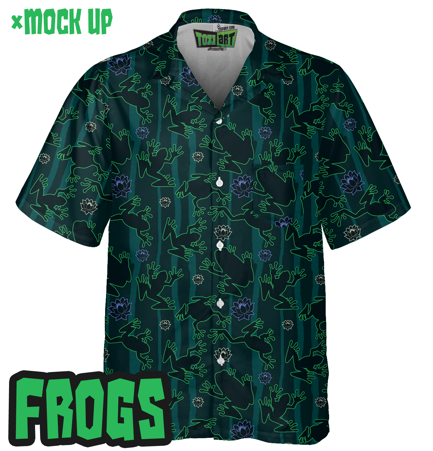 *Preorder Frog Hawaiian Shirt