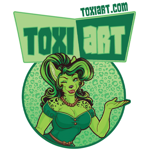 Toxi Art Illustrations and Apparel