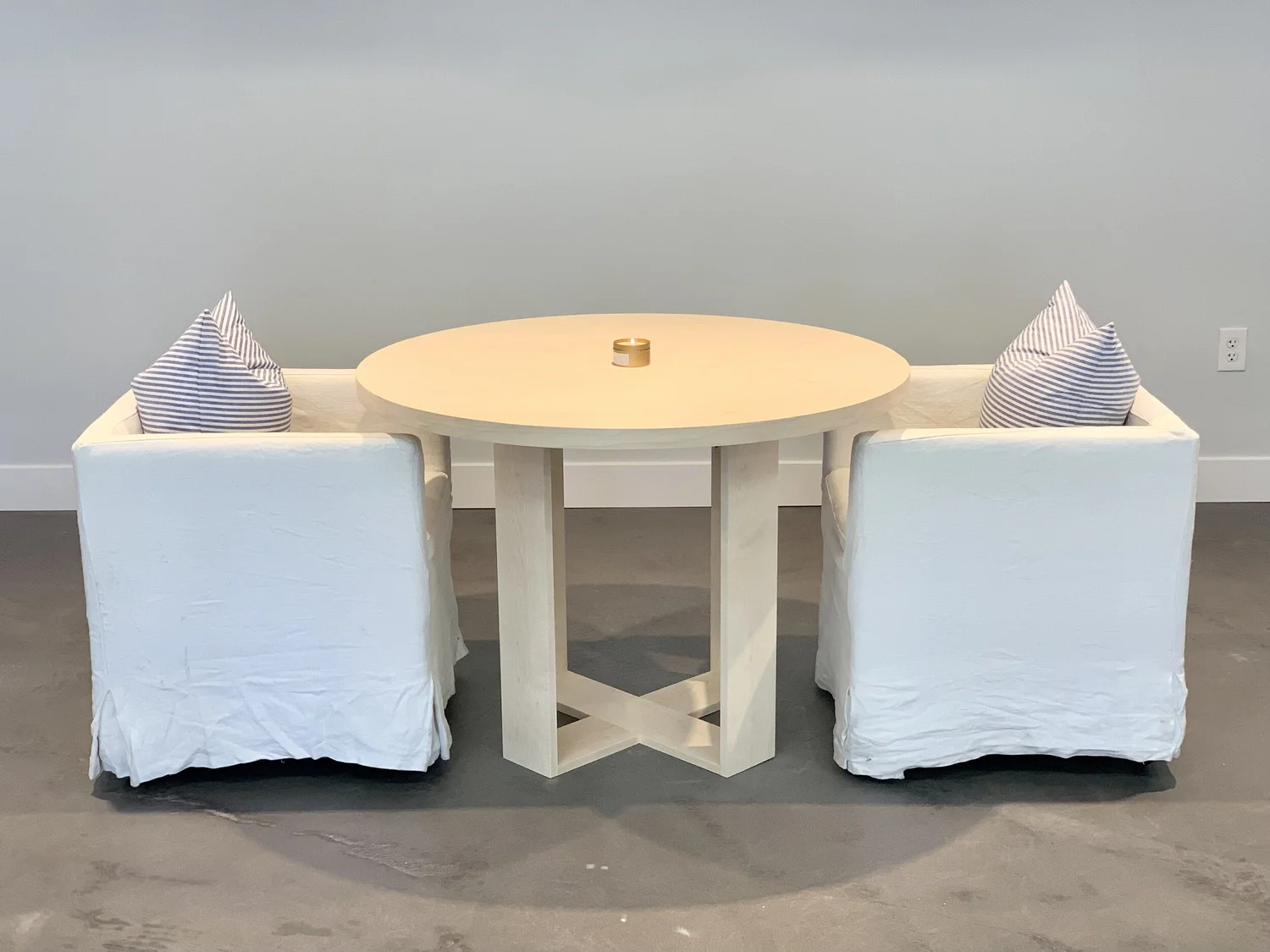 Beach House Breakfast Table round dining table — Classic Iterations