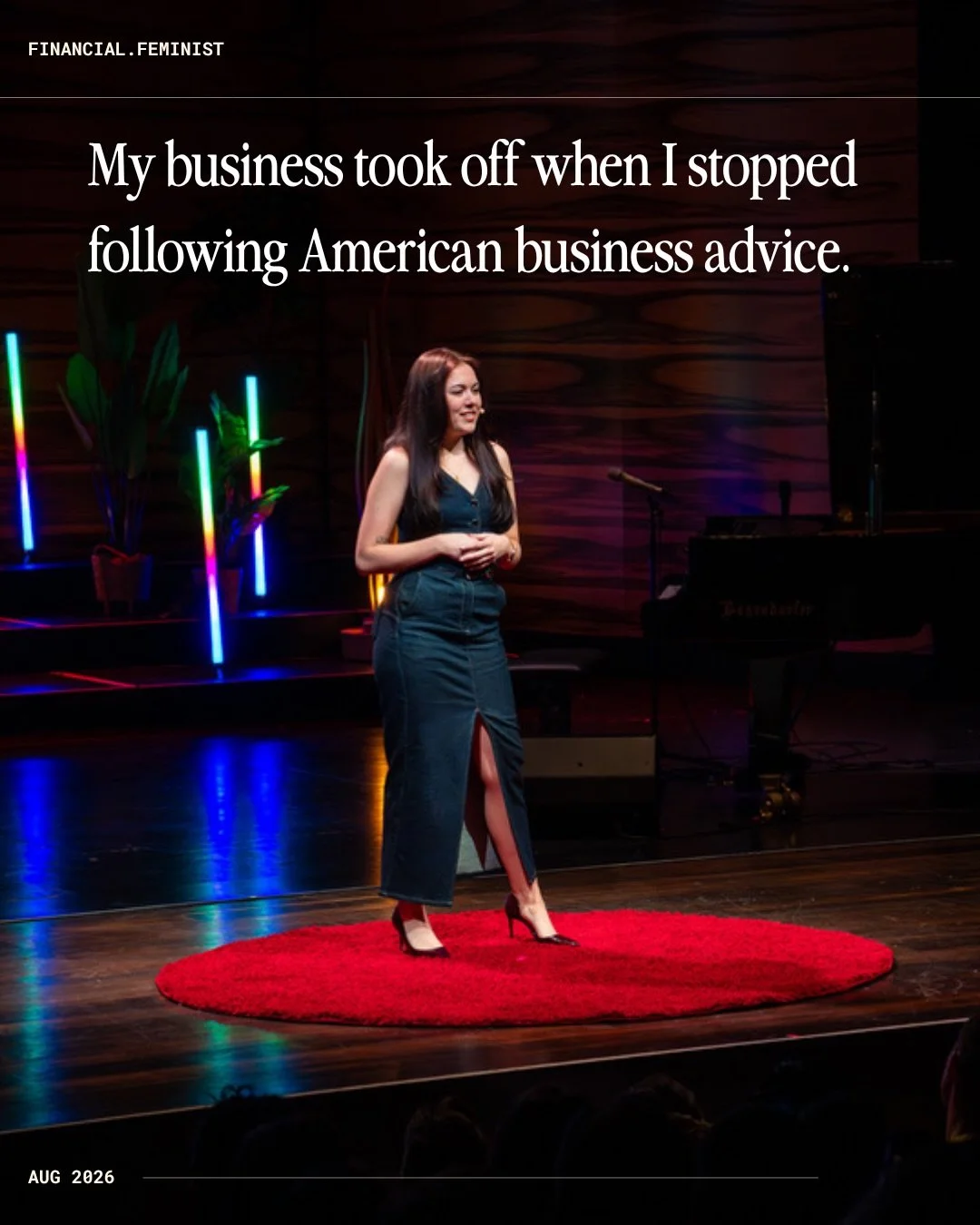 This changed everything for me and I wish I&rsquo;d realised it sooner!

Nine days left until my in person workshop in Vienna! Reply TICKET and I&rsquo;ll send you all the details 

#businessaustria #viennabusiness #femaleentrepreneur #womeninbusines