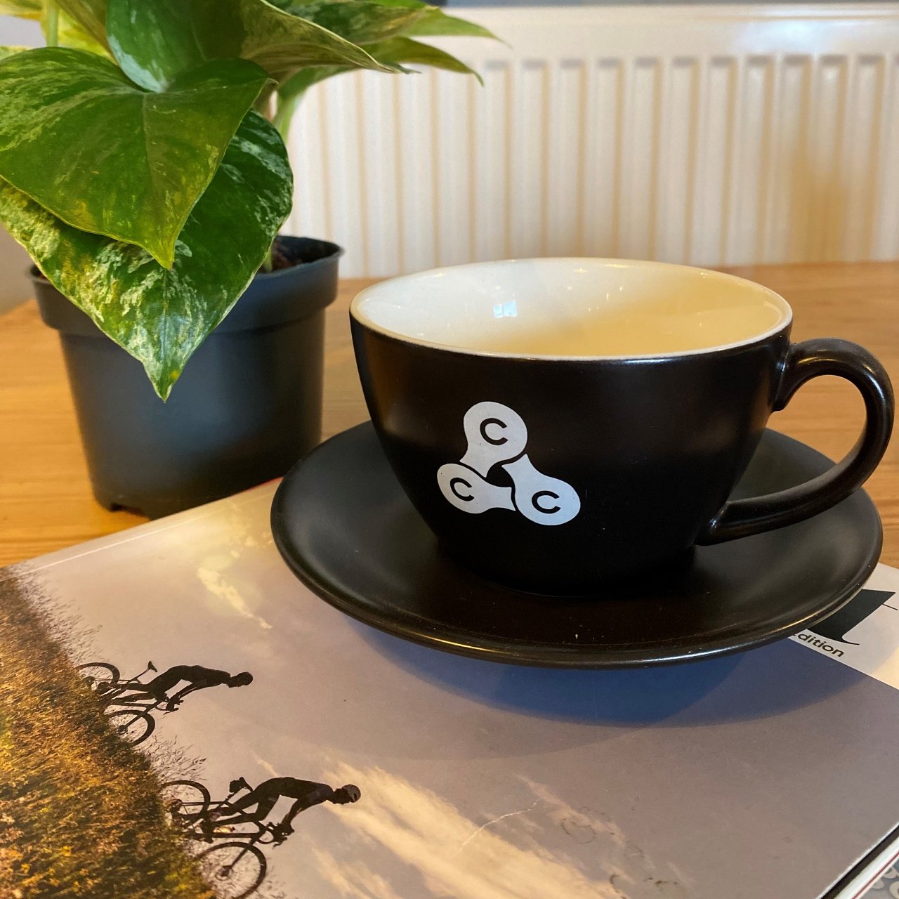 Cadence Cappuccino / Latte Cup & Saucer