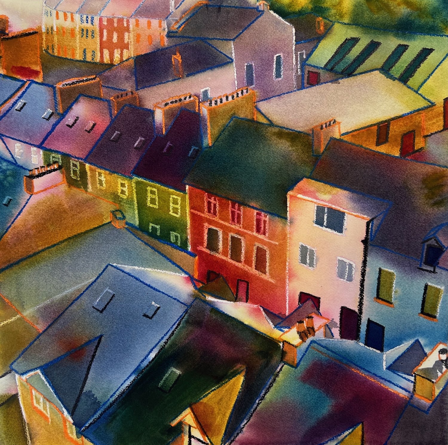 Brittney Tough Watercolours Square Architecture.jpeg