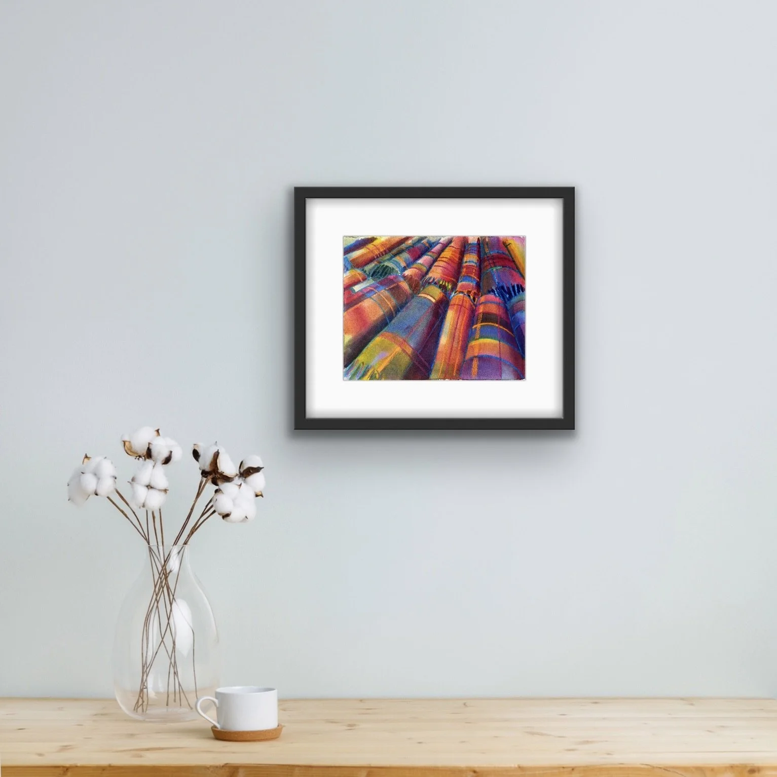 Brittney Tough Watercolours Crayon Blankets in Situ.JPG