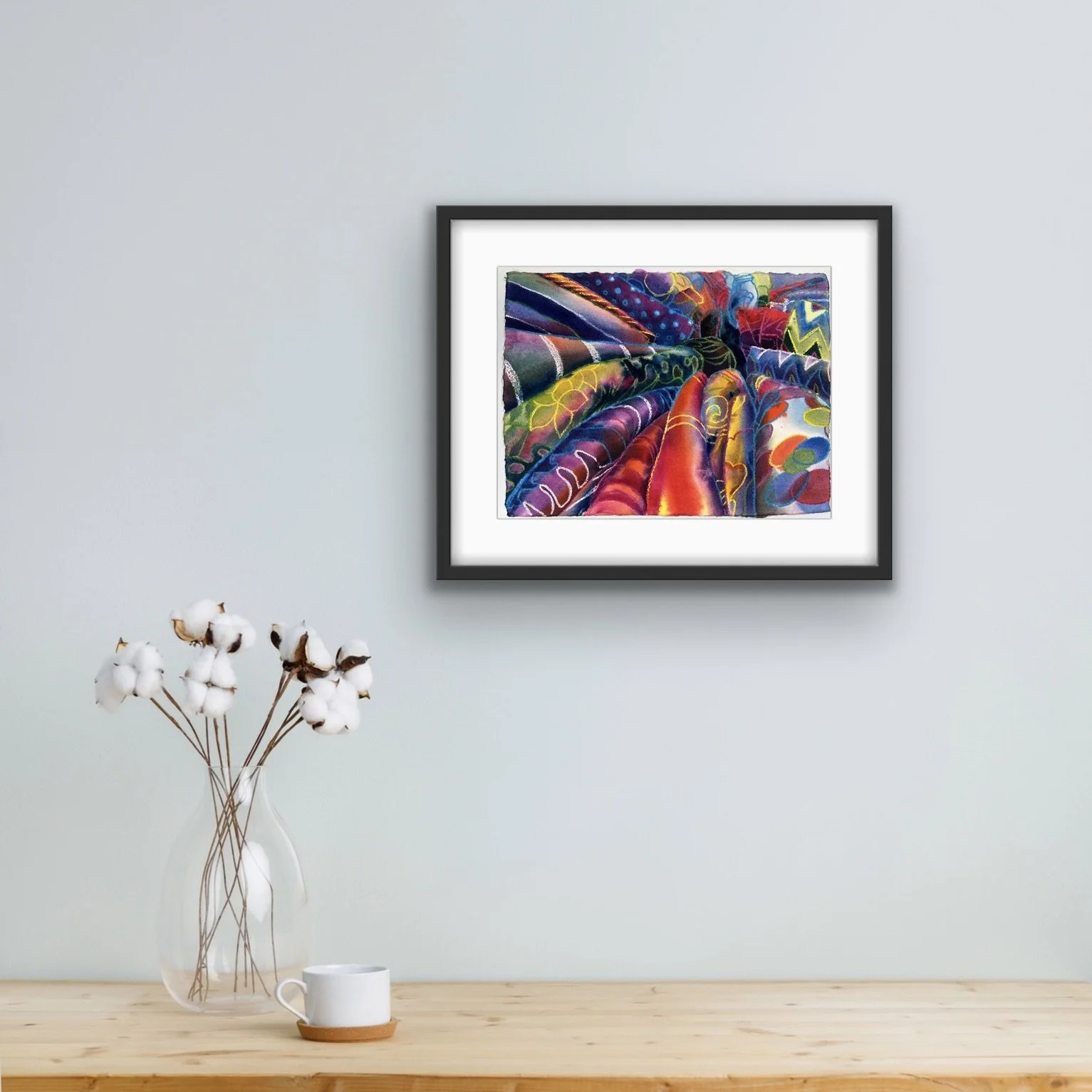 Brittney Tough Watercolours Crayon Blankets in SItu.JPG