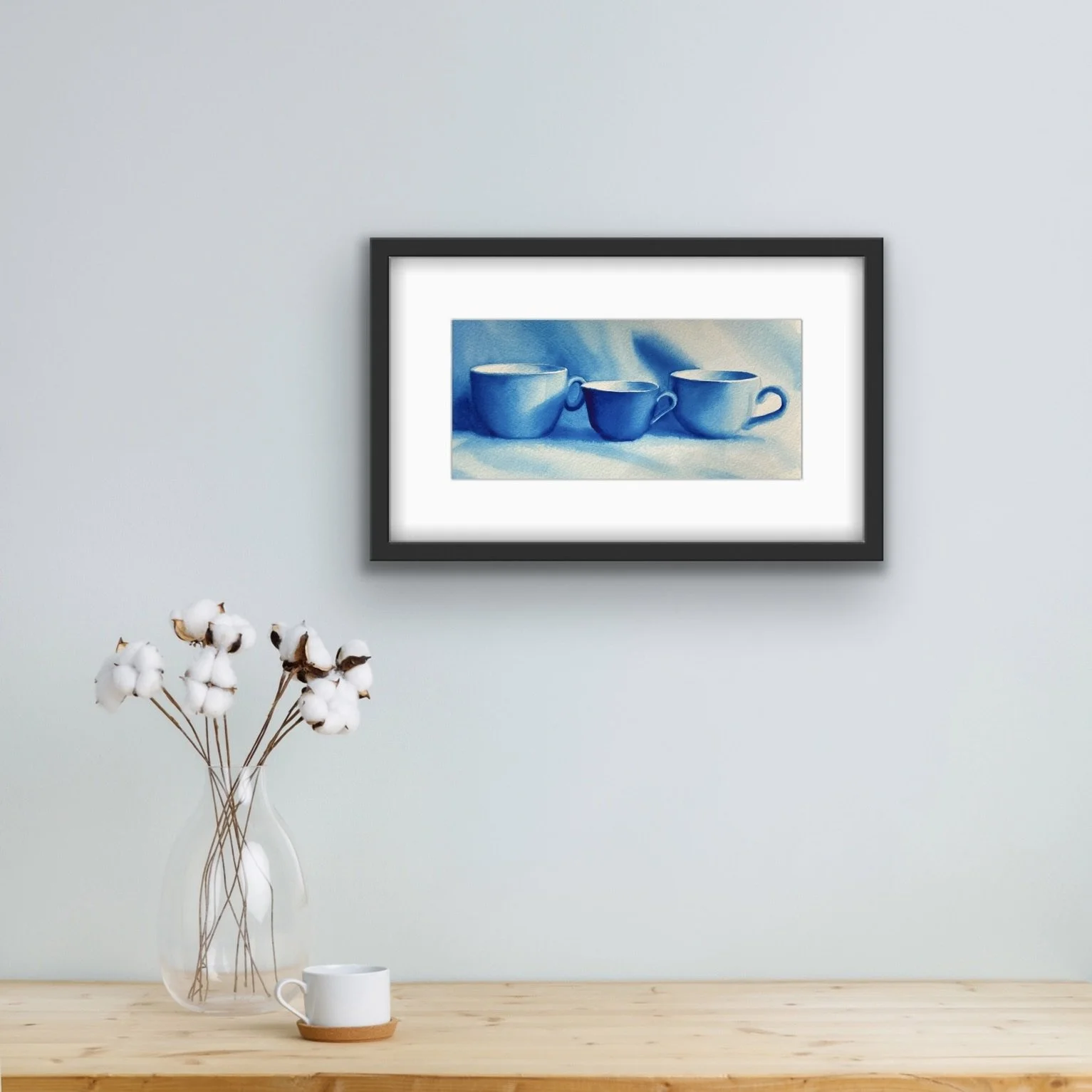 Brittney Tough Watercolour Blue Tea Cups in Situ.JPG