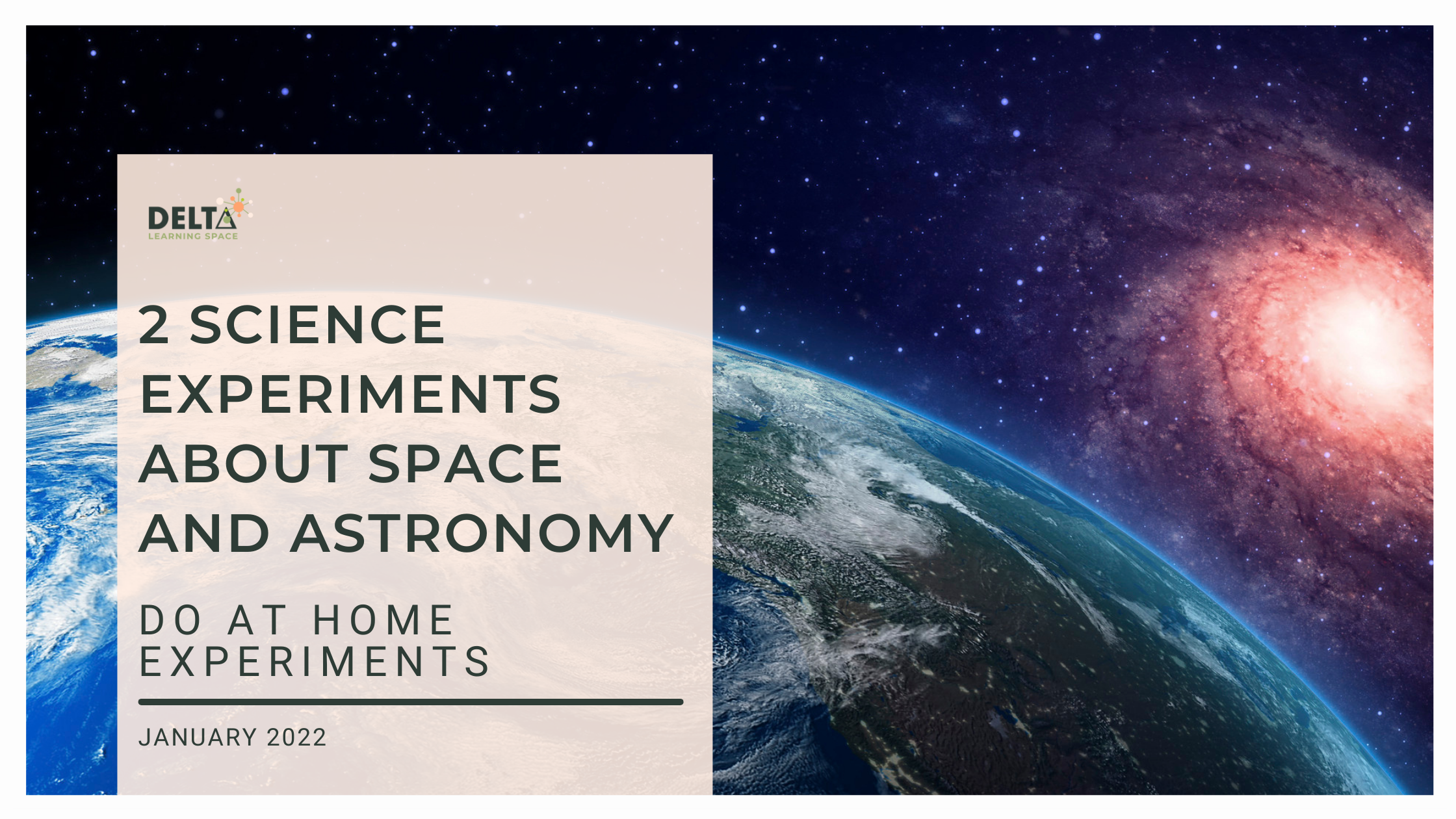 Earth And Space Science Experiments