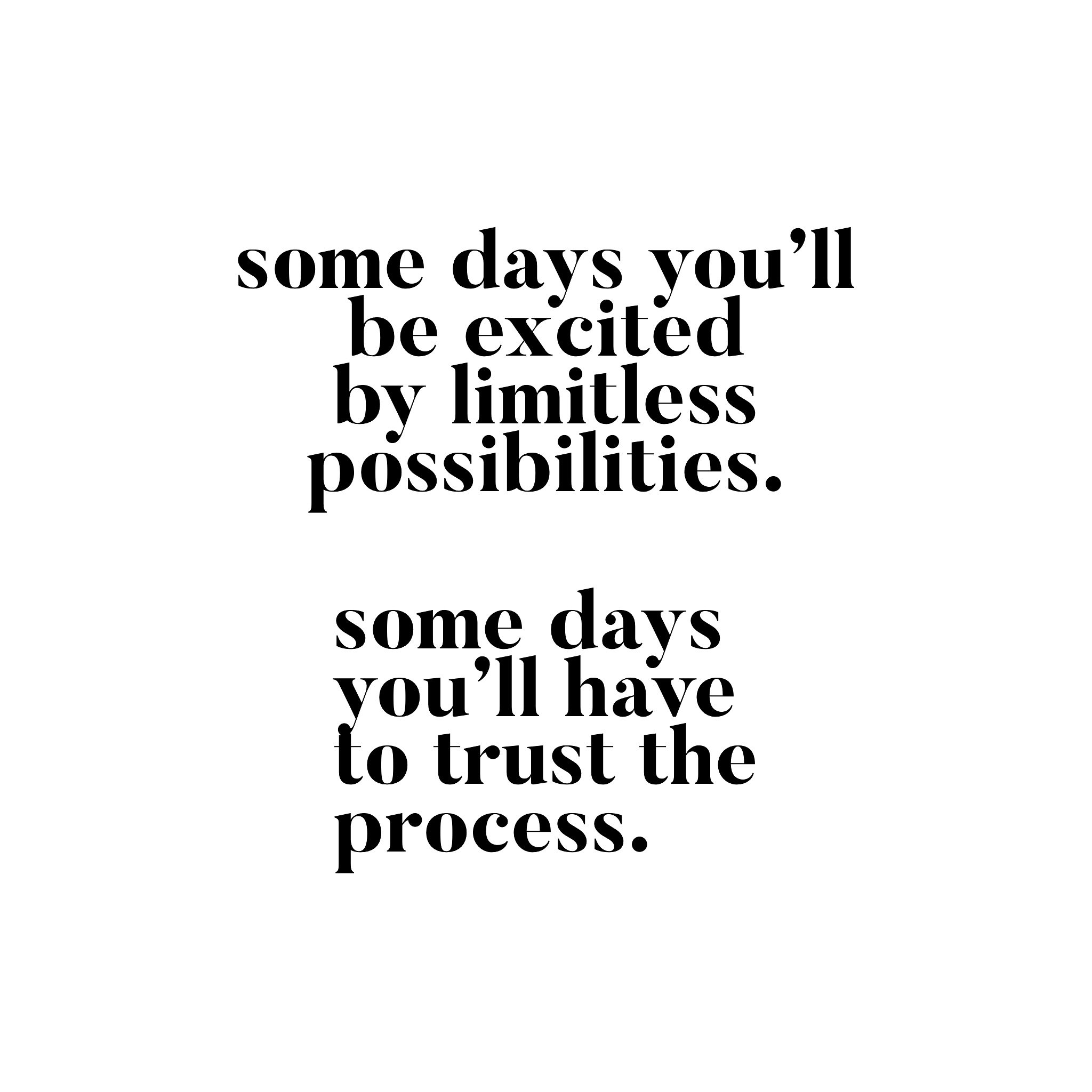 This is your reminder to just keep going. Do the work and trust that it&rsquo;s possible even if you don&rsquo;t see it yet. &hearts;️