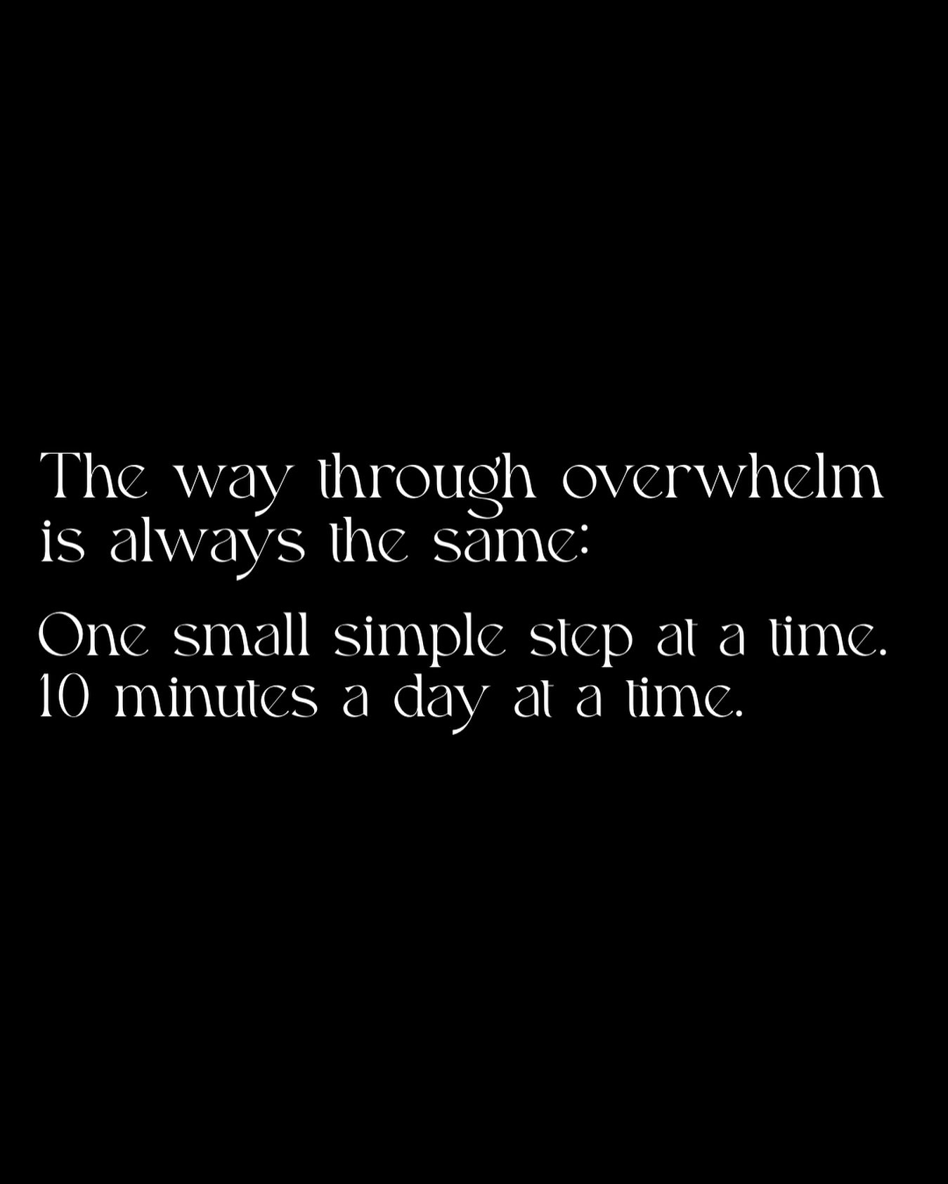 Small simple steps, 10 minutes a day. That&rsquo;s all it takes to change your life!