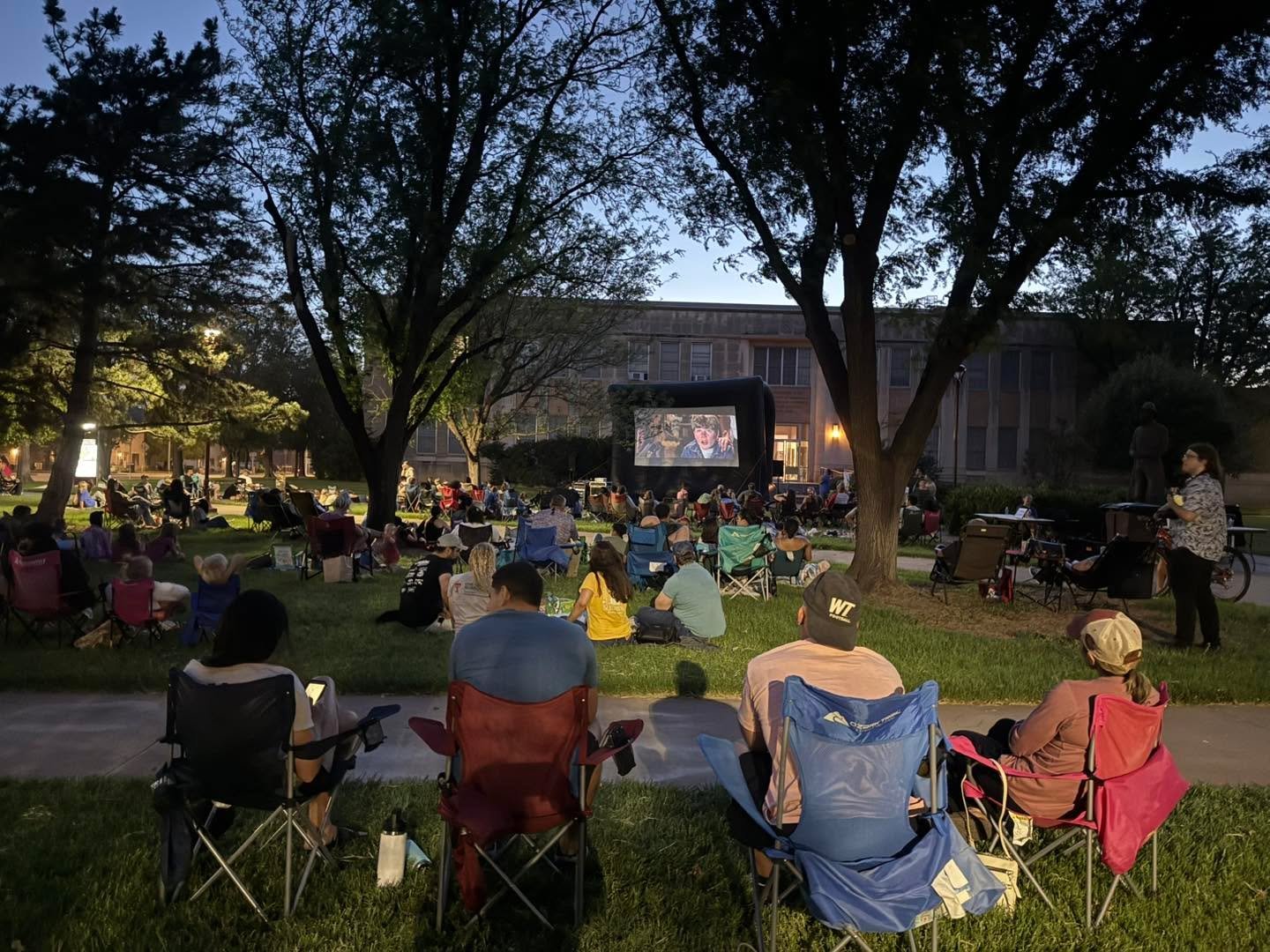 Movie night was so much fun, can’t wait for the next one!!
We also got delicious snow cones and popcorn!
snoballstop
Groovy Pop Gourmet Popcorn