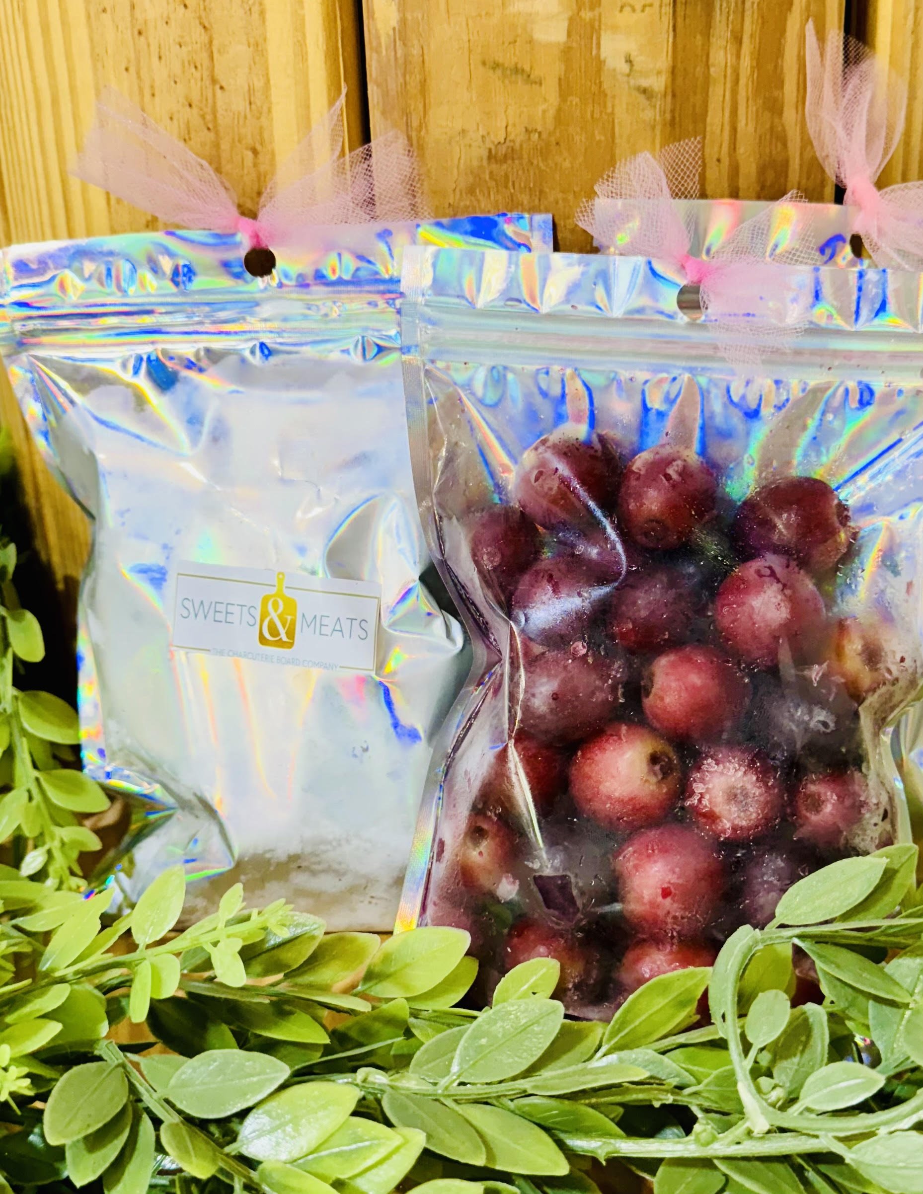 Frozen Sangria Soaked Grapes