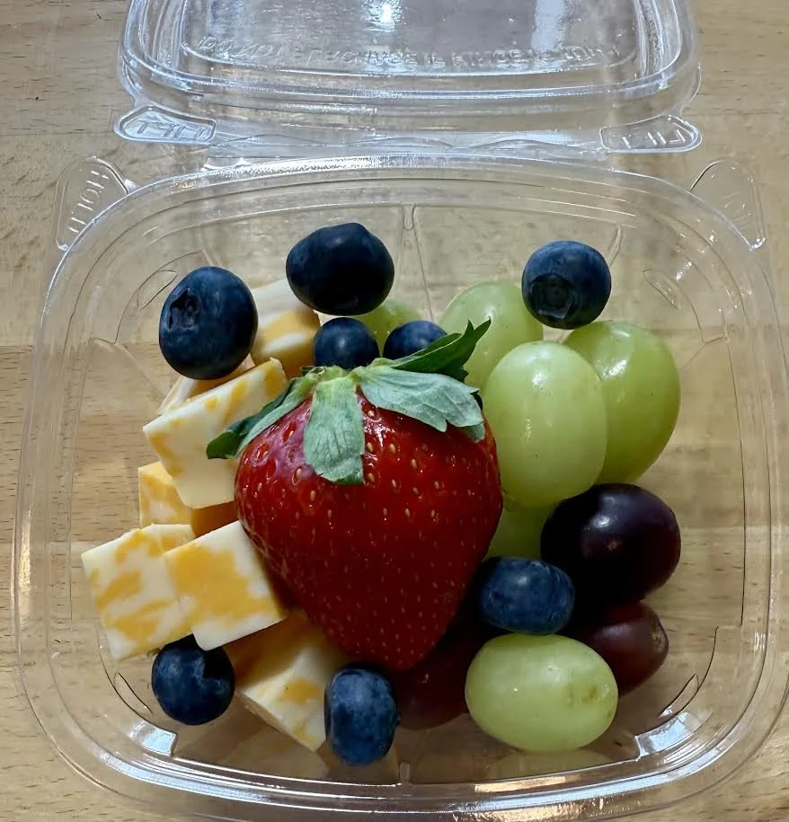 Cheese and Fruit Bowl