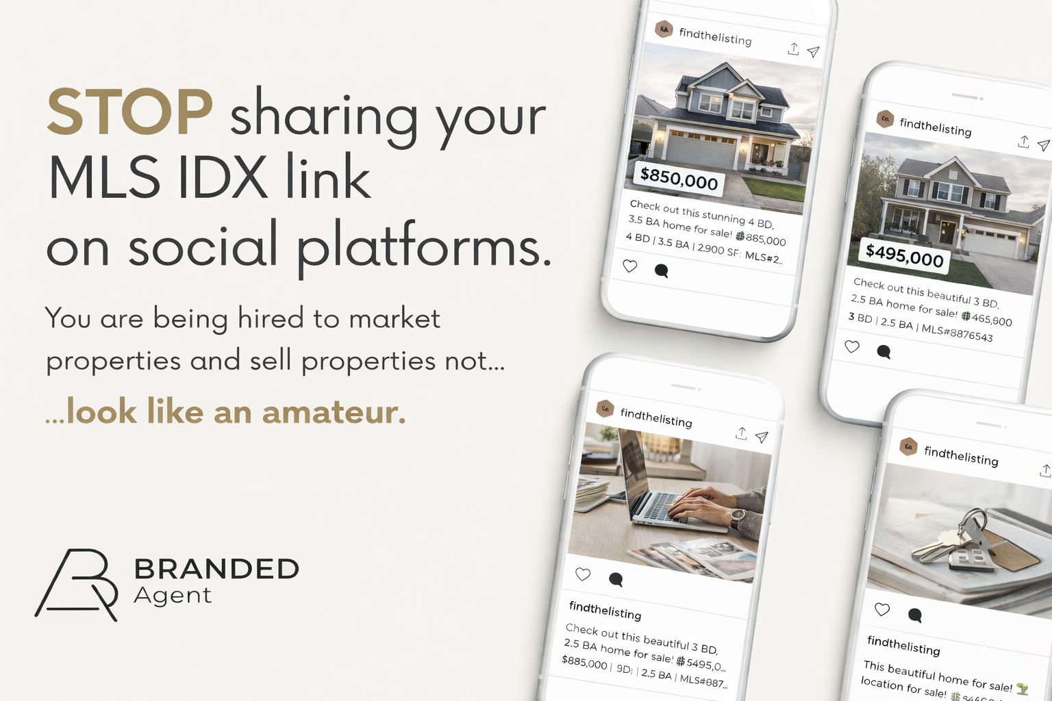 Stop Sharing Your MLS IDX Property Links on Social Media
