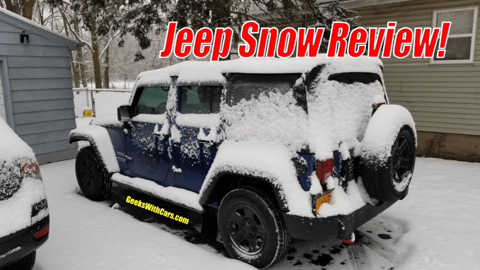 How is a Jeep Wrangler in Snow? | Driving My Jeep Wrangler Unlimited in the  Snow — 