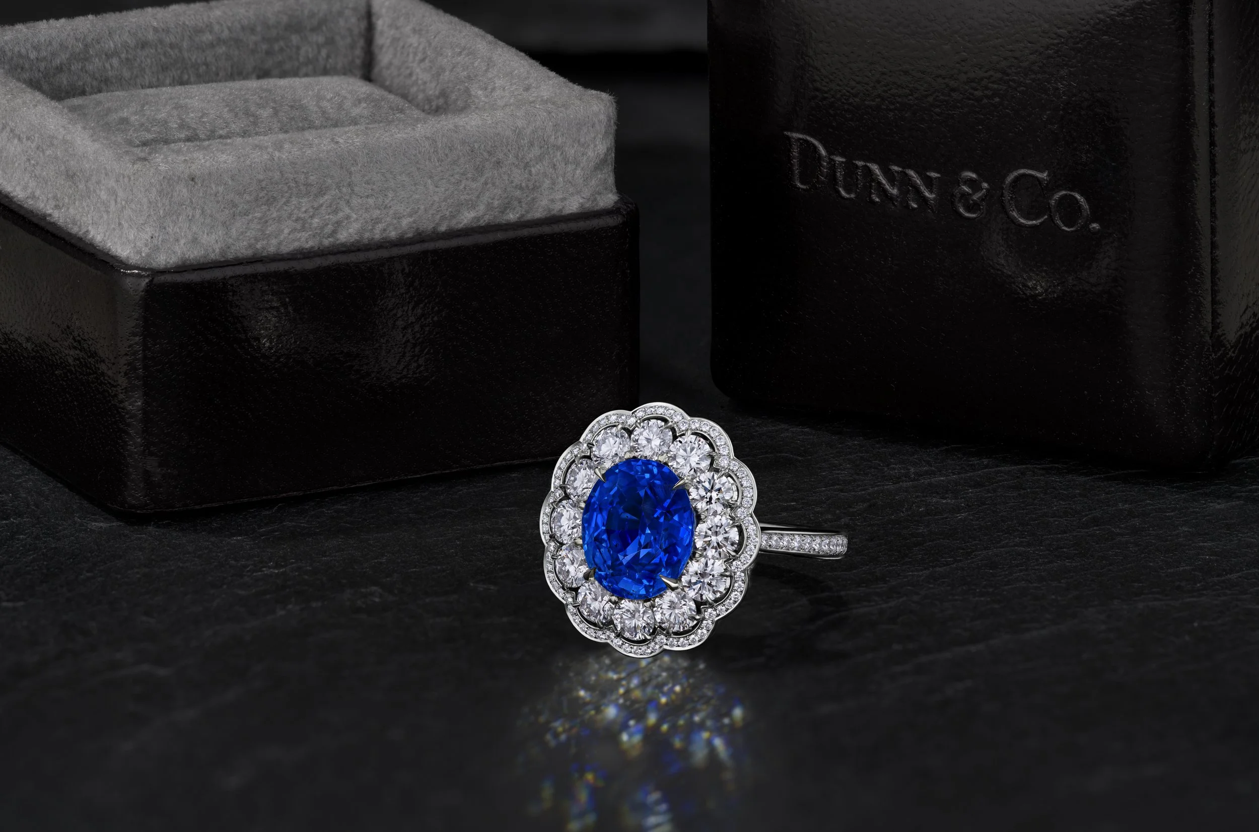 Sapphire and Diamond Ring 